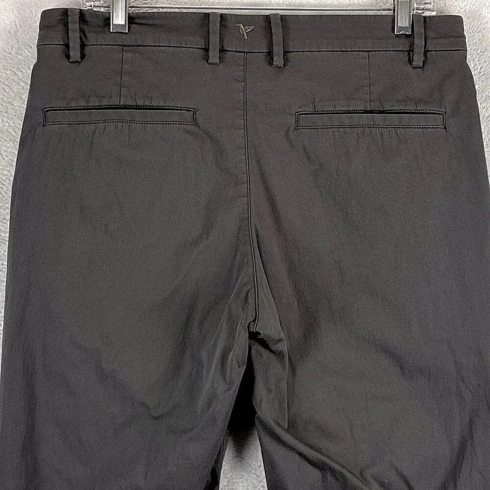 Birddogs Pants Mens 34x30 (34x29) Gray Slim Fit Performance Stretch Golf Preppy